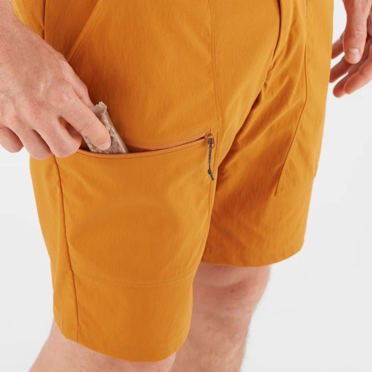 Yellow Salomon Outrack Men's Shorts | IE UX5819